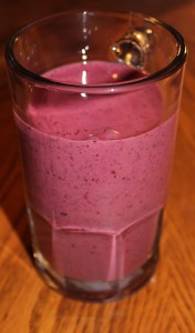 Banana-Cherry-Berry Smoothie