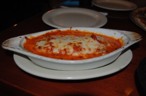 Bella Roma serves lasagna, as well as many other dishes, for a reasonable price. (Kate Kelley | Reporter)