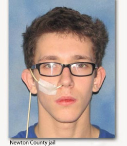 Anthony Volkman, 17, of Lockwood, Mo. has been charged with making a terrorist threat, a Class C felony. He is in custody in the Newton County Jail on a $50,000 cash-only bond. Image via KY3.com