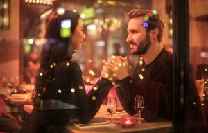 couple eating