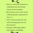According to the United States Department of State, “human trafficking” has been used to cover a wide variety of human enslavement where one person holds another in compelled service, or acquires another person for compelled service. This can include forced [&hellip;]