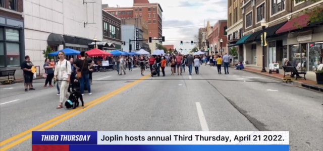 Video over Joplin's April 21st 2022 Third Thursday.